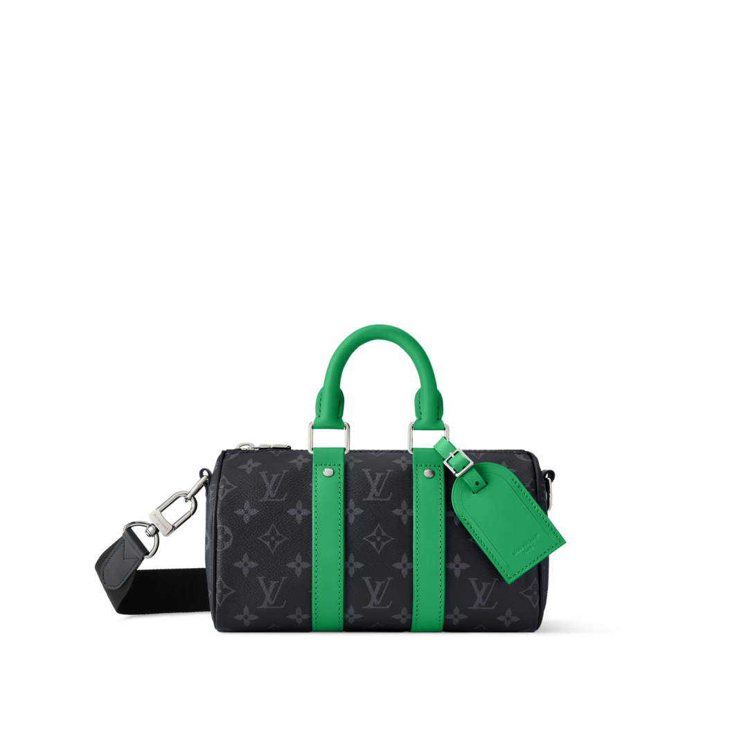 【コンパクト♪】LOUIS VUITTON★Keepall Bandouliere 25 Keepall Bandoulière 25 Monogram Eclipse Canvas - Bags and